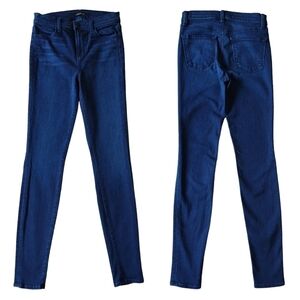 J Brand Maria Supreme Dark Wash Skinny Jeans Modern Stretchy